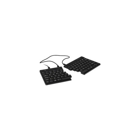 R-Go Tools Split Keyboard, (BE), black Reference: RGOSP-BEWIBL