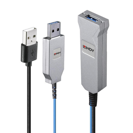 Lindy 30m Fibre Optic USB 3.0 Cable Référence: W128457005