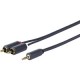 VivoLink PROMJRCA2 3.5MM - 2 X RCA M-M 2 Meter