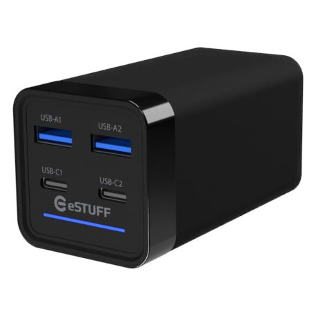 eSTUFF Multi charger PD65W 2C+2A Reference: W128788633