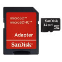 Sandisk MICROSDHC (32 GB & SD ADAPTER) Reference: SDSDQB-032G-B35