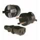Mercodan SmarTplug EDB-netkabel sort Référence: W129252755