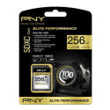 PNY SDXC 256GB ELITE PERF. CLASS10 Référence: SD256ELIPER-EF