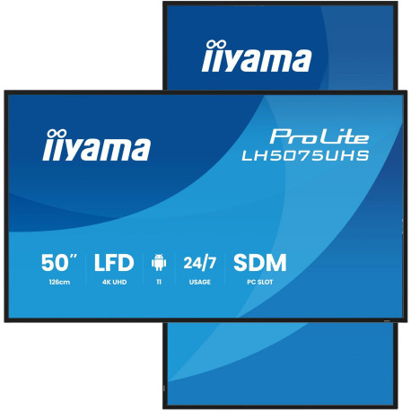 iiyama 50 3840x2160. UHD VA panel. Référence: W129238849