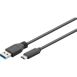 MicroConnect USB 3.2 Gen 1 C-A Cable, 3m Référence: USB3.1CA3