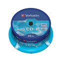 Verbatim AZO CD-R 52X 700MB Crystal Référence: 43352