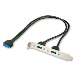 Lindy PC Back Plate, USB 3.0, 2 Port Reference: W128456649
