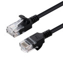 MicroConnect U/UTP CAT6 0.3M Black Slim Référence: V-UTP6003S-SLIM