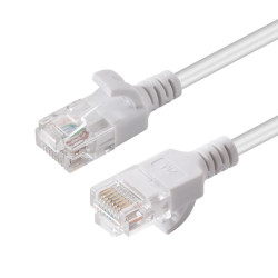 MicroConnect U/UTP CAT6 0.5M White Slim Référence: V-UTP6005W-SLIM