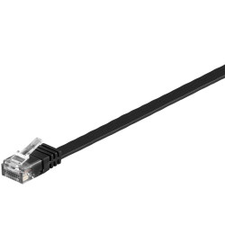 MicroConnect U/UTP CAT6 2M Black Flat Référence: V-UTP602S-FLAT