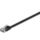 MicroConnect U/UTP CAT6 3M Black Flat Référence: V-UTP603S-FLAT
