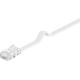 MicroConnect U/UTP CAT6 3M White Flat Référence: V-UTP603W-FLAT