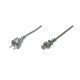 Mercodan Schuko netkabel 1,8m, sort, Référence: W129252786