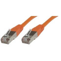 MicroConnect S/FTP CAT6 0.25m Orange LSZH Reference: SSTP60025O