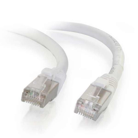 Mercodan KAT6A S/FTP 5,0m, Hvid, Référence: W129252790