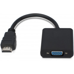 MicroConnect Adapter HDMI - VGA M/F, Black Reference: W125664577