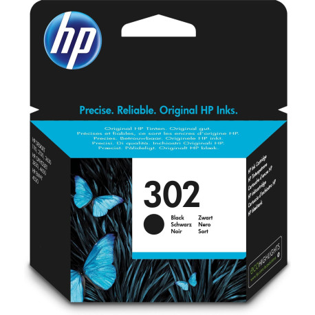 HP 302 Black Original Ink Reference: W128257930