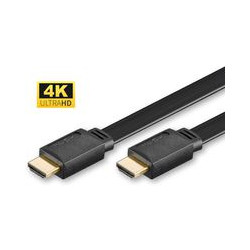 MicroConnect HDMI High Speed flat cable, 1m Reference: HDM19191V1.4FLAT