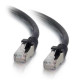 Mercodan KAT6A S/FTP 10m, Sort, Référence: W129252810