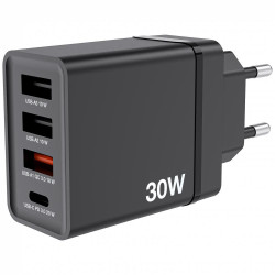 Verbatim USB Wall Charger 30W, Black Référence: W128807220