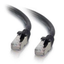 Mercodan KAT6A S/FTP 7,5m, Sort, Référence: W129252811