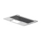 HP Top Cover W/Keyboard UK Référence: W127209467