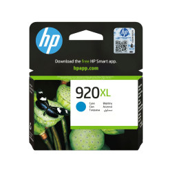 HP Ink Cyan 920XL Référence: CD972AE