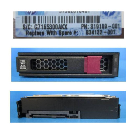 HP 8TB SAS hard drive - 12 Gb/s Référence: W129126812
