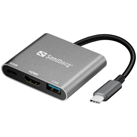 Sandberg USB-C Mini Dock HDMI+USB Reference: 136-00