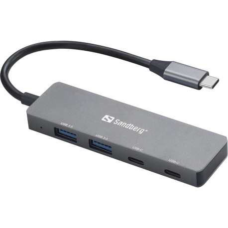 Sandberg USB-C to 2xUSB-A+2xUSB-C Hub Reference: 136-50