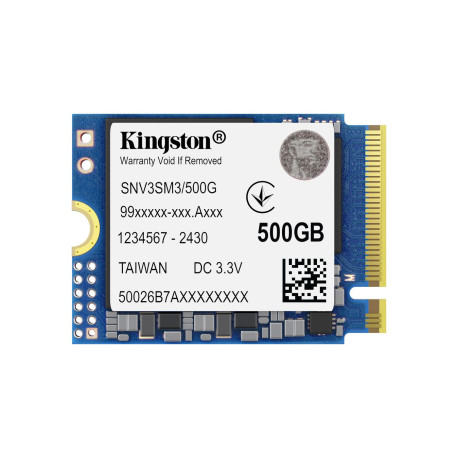 Kingston 500G Nv3 M.2 2230 Nvme Ssd Référence: W129163050