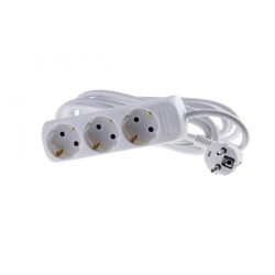 Mercodan schuko stikdåse, 3 udtag, Référence: W129253077