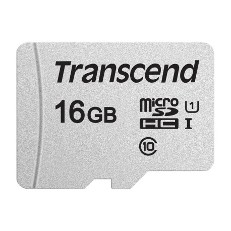Transcend Microsd Card Sdhc 300S 16Gb Référence: W128263376
