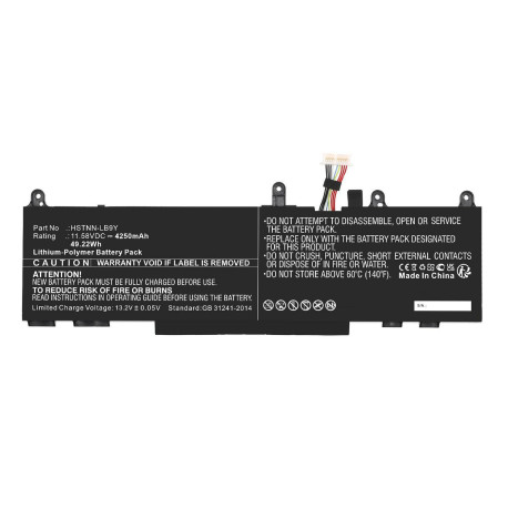 CoreParts Laptop Battery for HP 49.22Wh Référence: W128888826