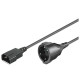 MicroConnect Power Cord C14 -Schuko M-F Référence: PE130100