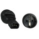 MicroConnect Power Adapter C14 - Schuko M-F Référence: PE14CEEAD