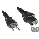 MicroConnect Power Cord Swiss - C15 1.8m Référence: PE160518