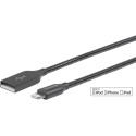eSTUFF Lightning Cable MFI 1,5m Steel Référence: ES601165