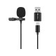 Sandberg Streamer USB Clip Microphone Référence: 126-40