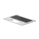 HP SPS-TOP COVER PKS W/KB CP BL Référence: W129237119