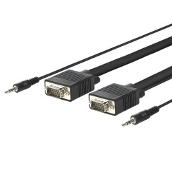 MicroConnect SVGA HD15 10m M-M. 3.5MM Référence: MONGG10BMJ