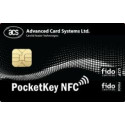 ACS PocketKey NFC Card (dual Référence: W129234824