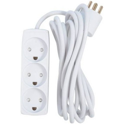 MicroConnect 3-way Danish Power Strip 3m Référence: W125903464