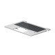 HP SPS-TOP COVER W/KB CP BL FR Référence: W129237281