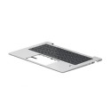 HP SPS-TOP COVER W/KB CP BL FR Référence: W129237281
