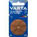 Varta 312 Single-Use Battery Pr41 Référence: W128825571