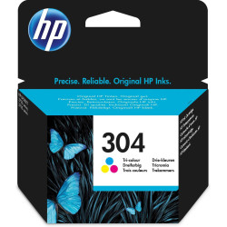 HP 304 Tri-Color Original Ink Reference: W128251323