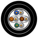 Belden CATSNAKE Category 6A Cable, 4 Référence: W129291835