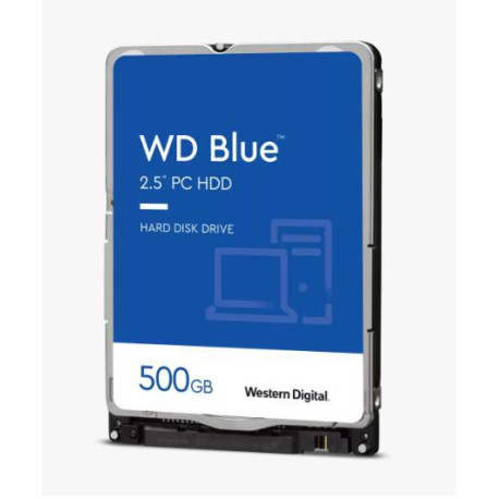 Western Digital Blue Mobile 500GB HDD SATA Reference: W126288343