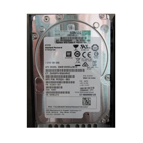 Hewlett Packard Enterprise DRV 1.8TB SFF HDD 10K SS7K & Reference: W128792198 